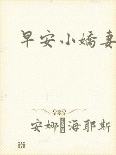 早安小娇妻