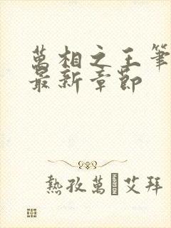 万相之王笔趣阁最新章节