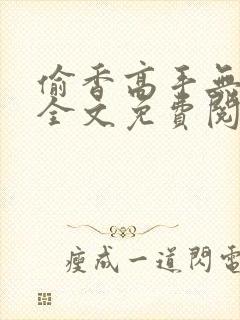 偷香高手无删减全文免费阅读