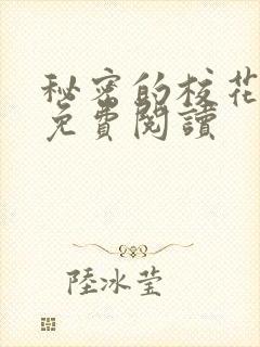 秘密的校花小说免费阅读