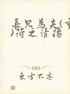 长兄为夫(重生)荷之清扬