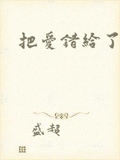 把爱错给了你