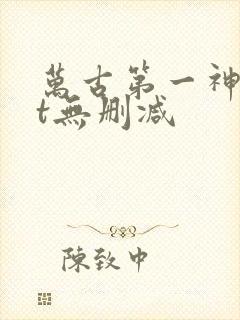 万古第一神txt无删减