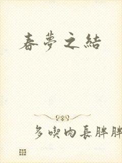春梦之结