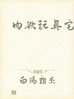 肉欲玩具宅配人封面