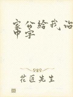 家公给我治疗5中字