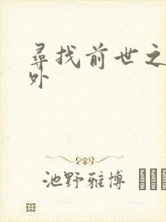 寻找前世之旅番外