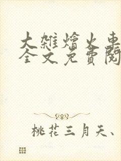 大杂烩火车小说全文免费阅读