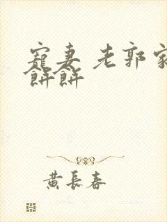 宠妻 老郭家的饼饼封面