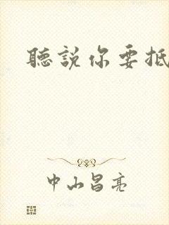 听说你要抵抗我