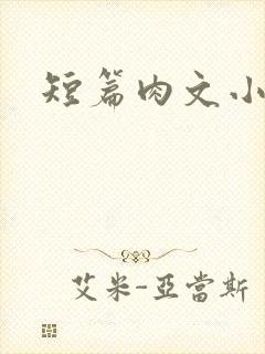 短篇肉文小说