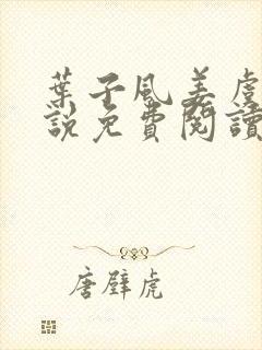 叶子风姜虞雪小说免费阅读