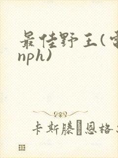 最佳野王(电竞nph)封面