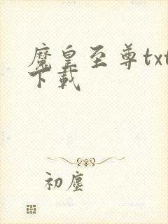 魔皇至尊txt下载