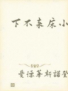 下不来床小说封面