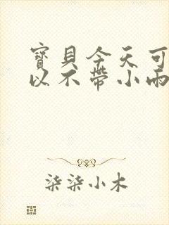 宝贝今天可不可以不带小雨伞