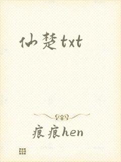 仙楚txt封面