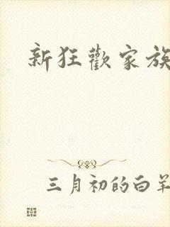 新狂欢家族小说