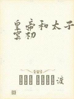 皇帝和太子妃h云初