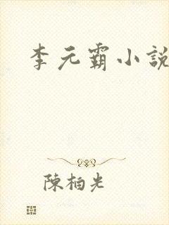 李元霸小说