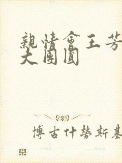 亲情会王芳高敏大团圆封面