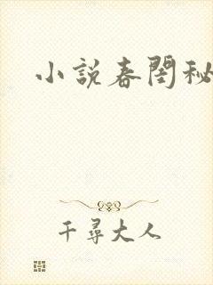 小说春闺秘史
