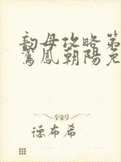 韵母攻略第二部鸾凤朝阳免费阅读