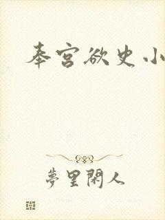 奉宫欲史小说封面