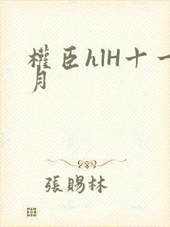 权臣hlH十一月