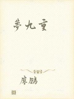 梦九重封面