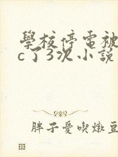 学校停电被同桌c了3次小说