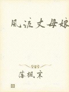 风流丈母娘封面