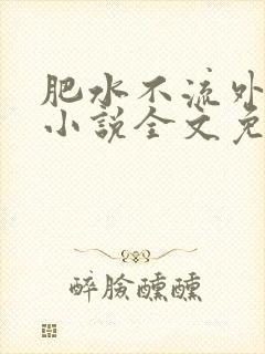 肥水不流外人田小说全文免费阅读1