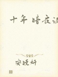 十年 暗夜流光