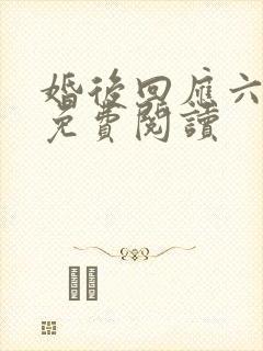 婚后回应六盲星免费阅读