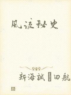 风流秘史封面