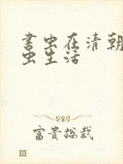 书虫在清朝的米虫生活封面