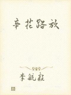 辛花路放