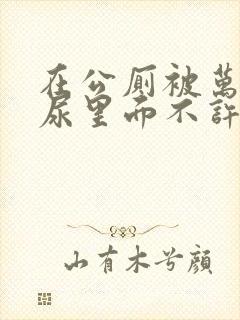 在公厕被万人C尿里面不许漏出来