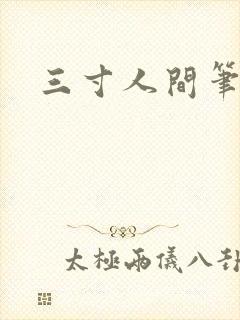 三寸人间笔趣阁