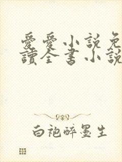 爱爱小说免费阅读全书小说乡村