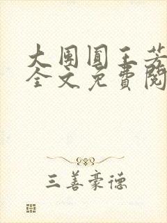 大团圆王芳高敏全文免费阅读