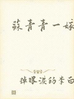 苏青青一嫁三夫