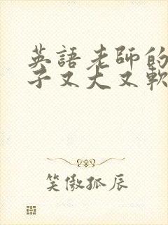 英语老师的小兔子又大又软封面