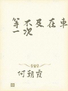 等不及在车里做一次