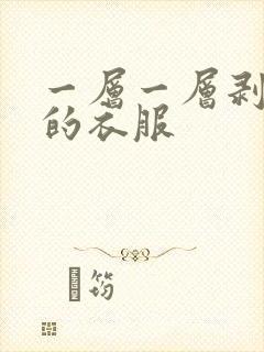 一层一层剥掉你的衣服