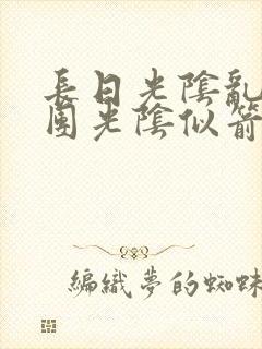 长日光阴乱作一团光阴似箭必读