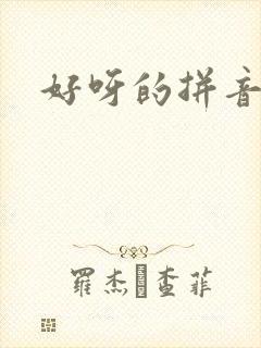 好呀的拼音封面