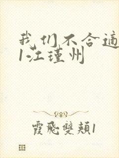 我们不合适1v1江瑾州