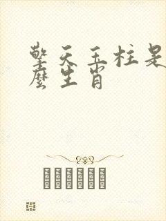 擎天玉柱是指什么生肖